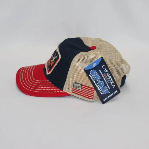 Bare-Lee Farms Patch Baseball Cap Hat Adjustable Strapback Mesh NWT - Picture 10 of 12